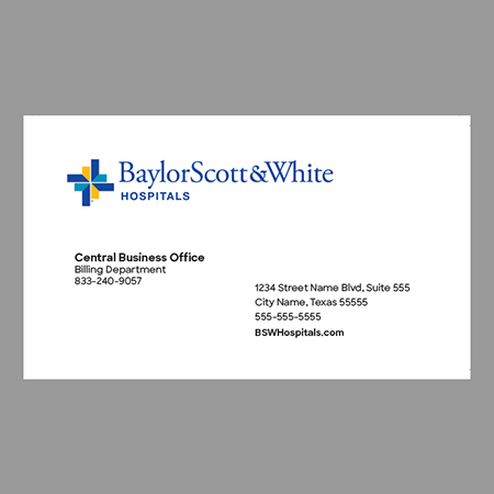 BSWH CBO Business Card